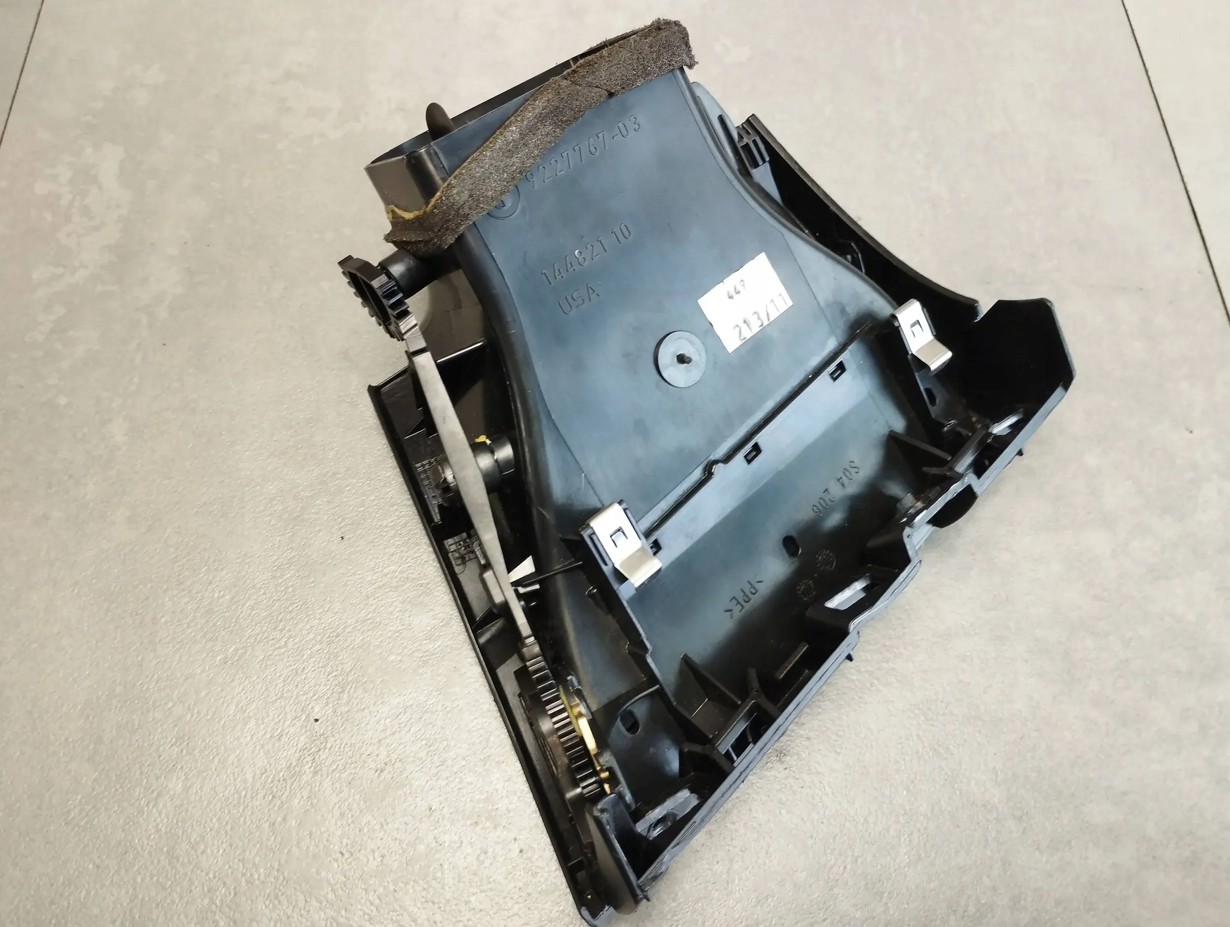BMW X6 E71 grid air conditioning devices 9227767