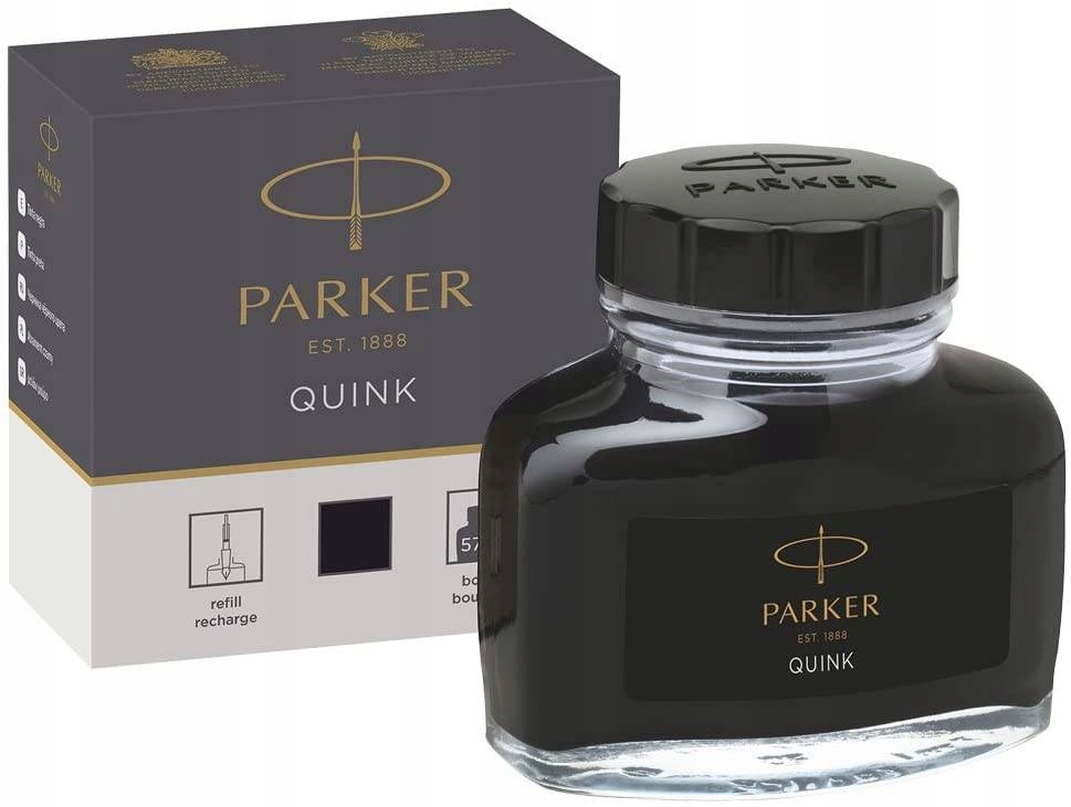 

Atrament w Butelce Parker Quink Czarny 57ml