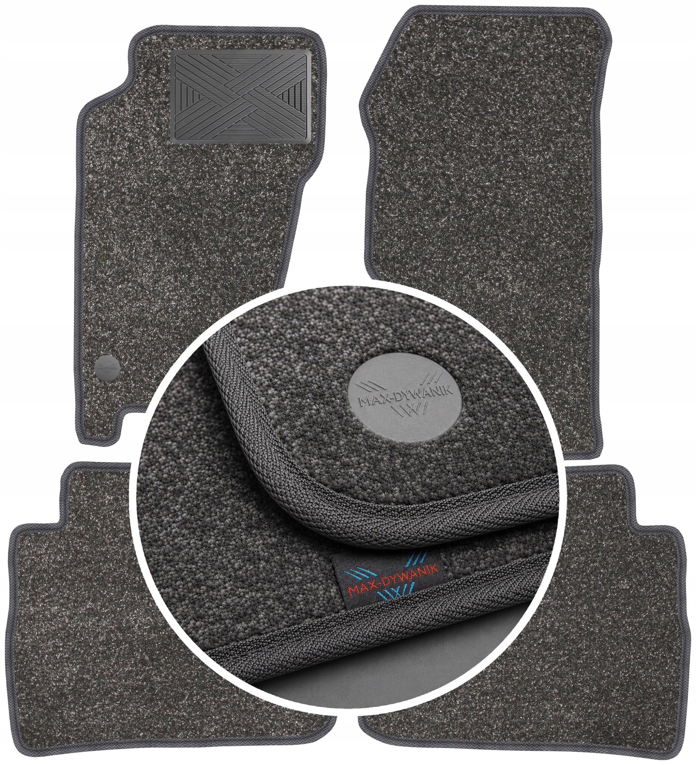 Jeep Cherokee III Kj Suv 2001-2006 Koberce do auta Perl-Line 12 mm