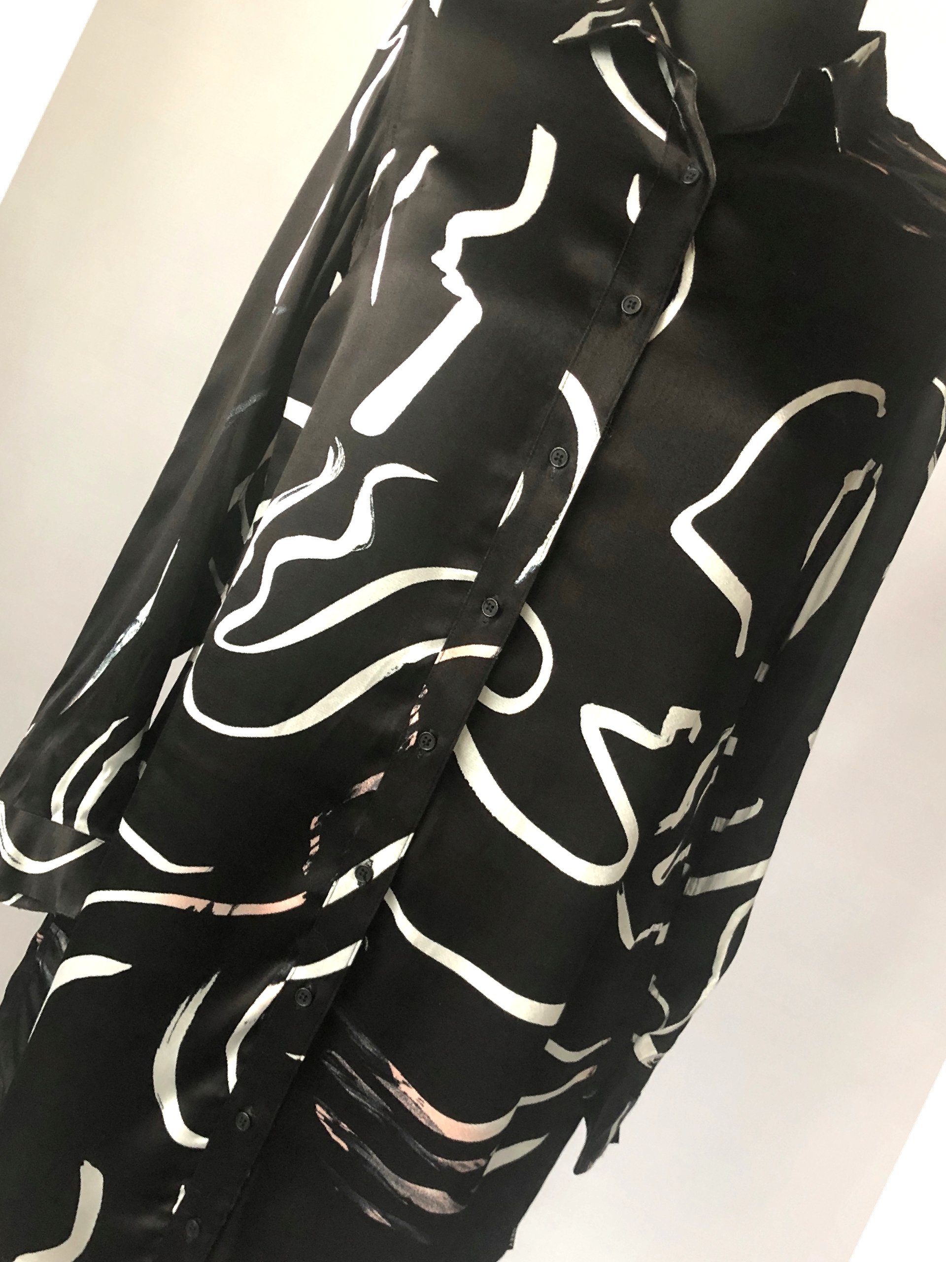 Šaty Obey Premium Rayon Košilová viskóza Xs