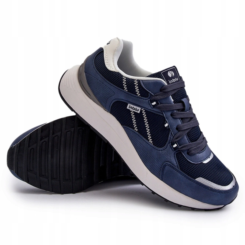 Pánské Sportovní Tenisky Inblu IU000006, Modré, Velikost 42