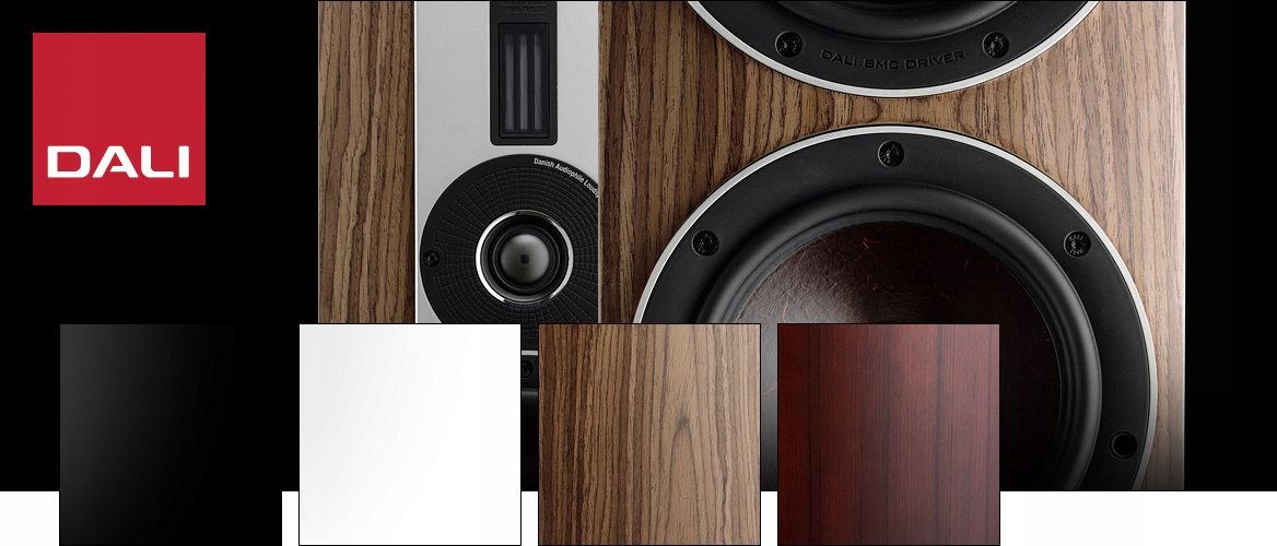 Dali Rubicon LCR | Walnut | kolumna ścienna Model Rubicon LCR