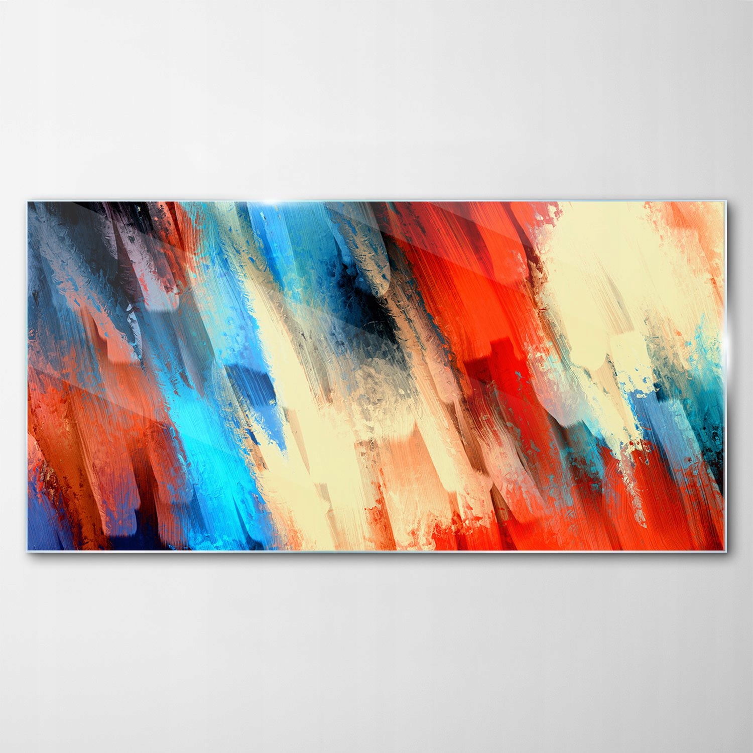 Obraz na skle Dekor Abstrakcia Umenie 140x70