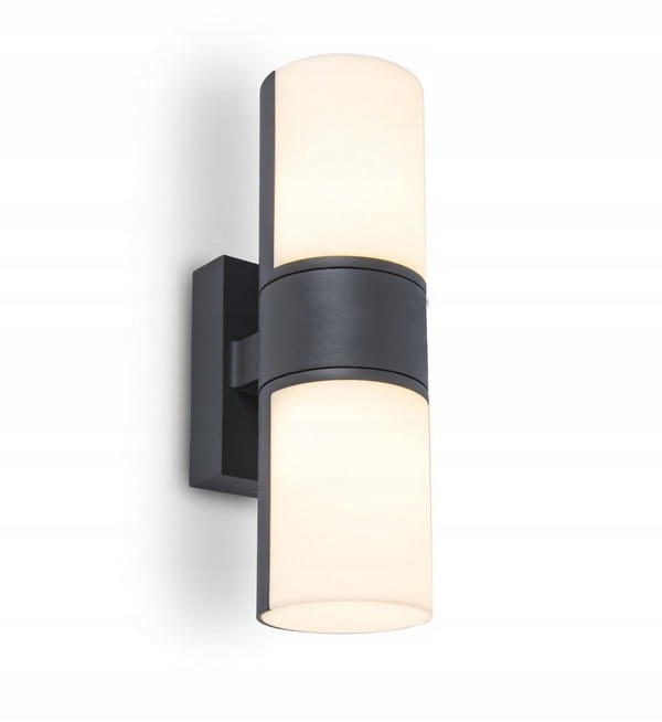 Lutec Fasádní nástěnné svítidlo Cyra Led 15W Antracit IP54 1000lm