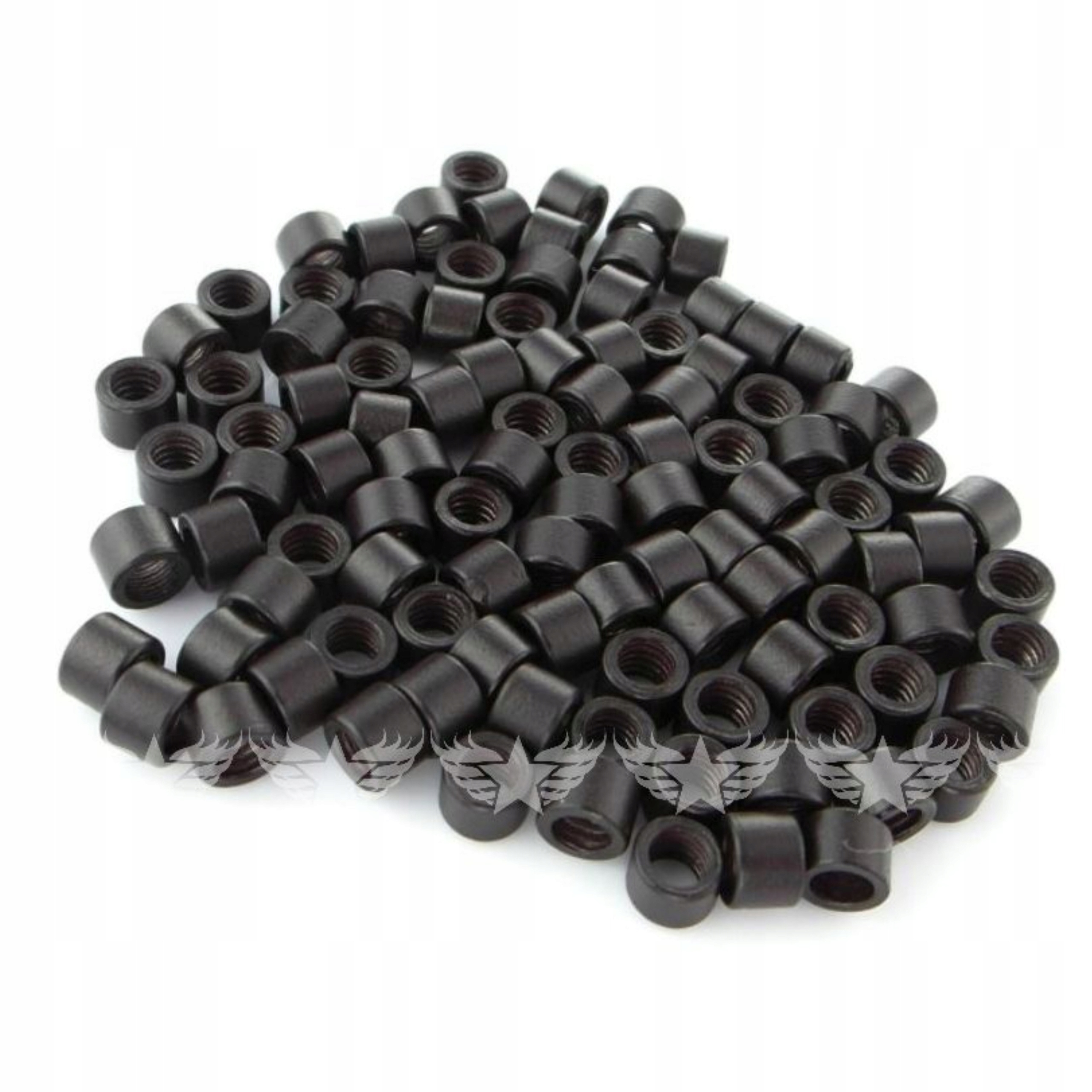 Ringi Mikroringi z gwintem 100 sztuk -S- c. brąz