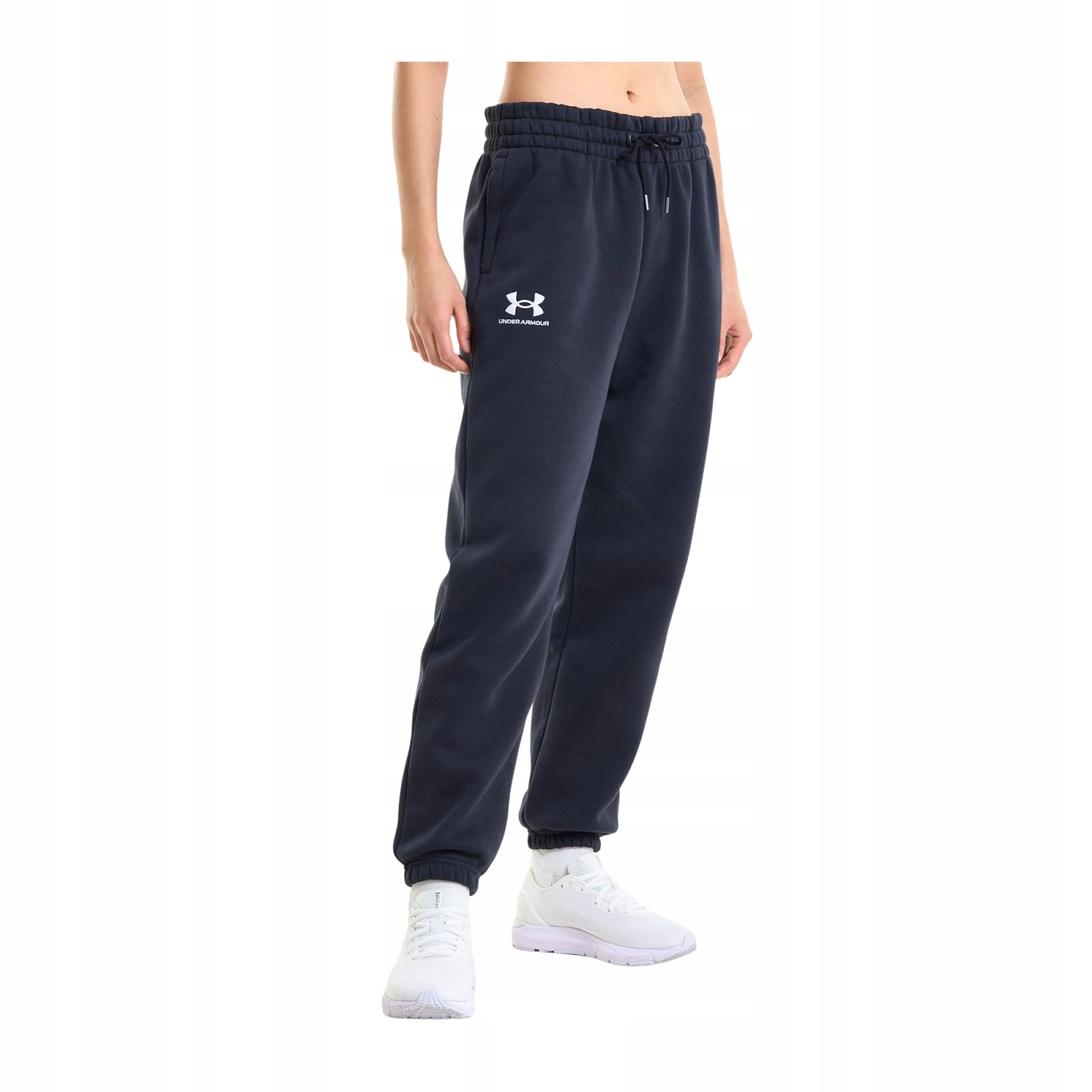 Dámské kalhoty Under Armour Essential Fleece Joggers-BLK