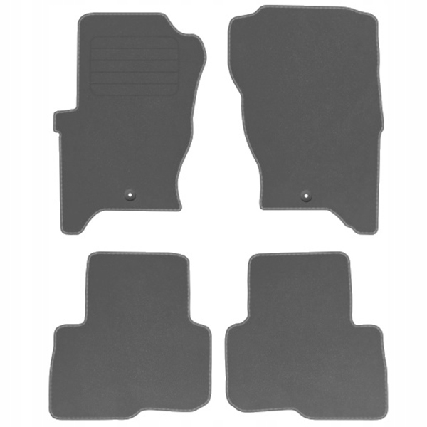 Land Rover Discovery 04-09 Koberce Comfort Šedé