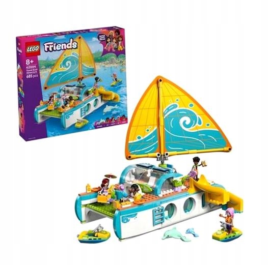 Lego (r) Friends 42664 – Dobrodružství Na Lodi