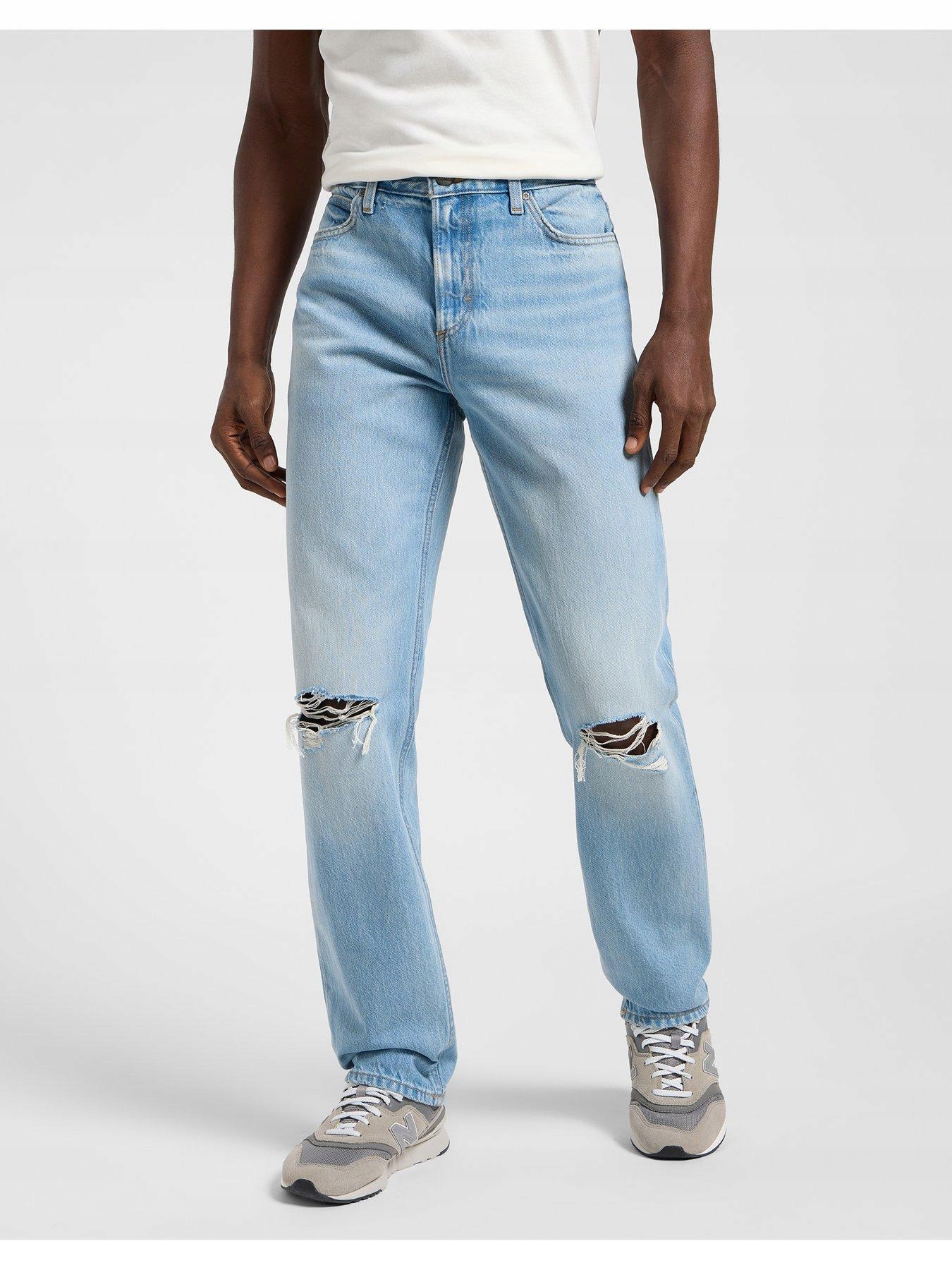 Lee Džíny S Dírami Regular 30/32