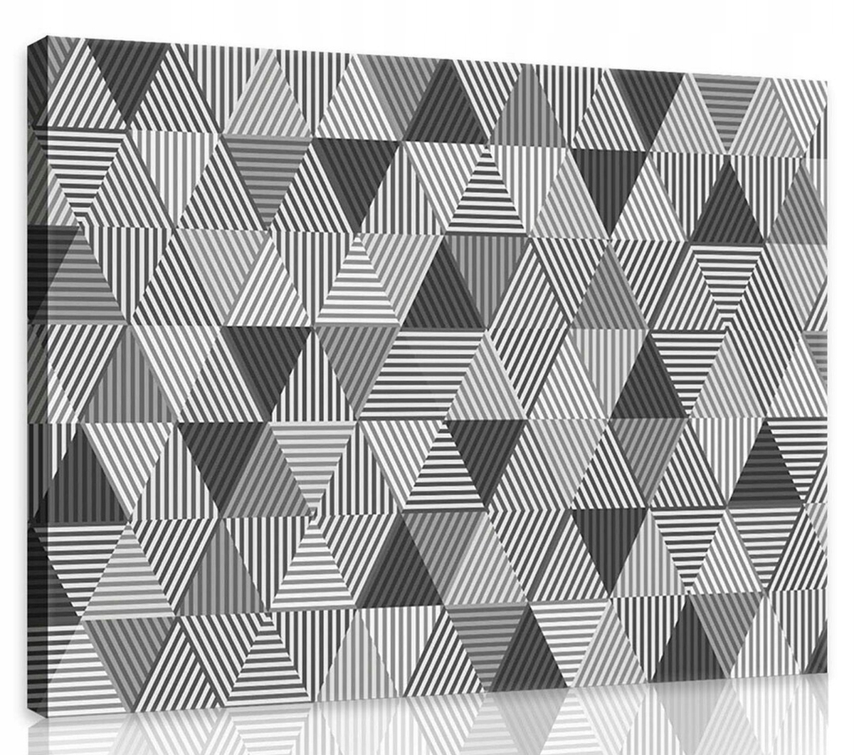 Obraz Na Plátně Plátno 80x60 Vzor Trojúhelníky Kaleidoskop Mozaika