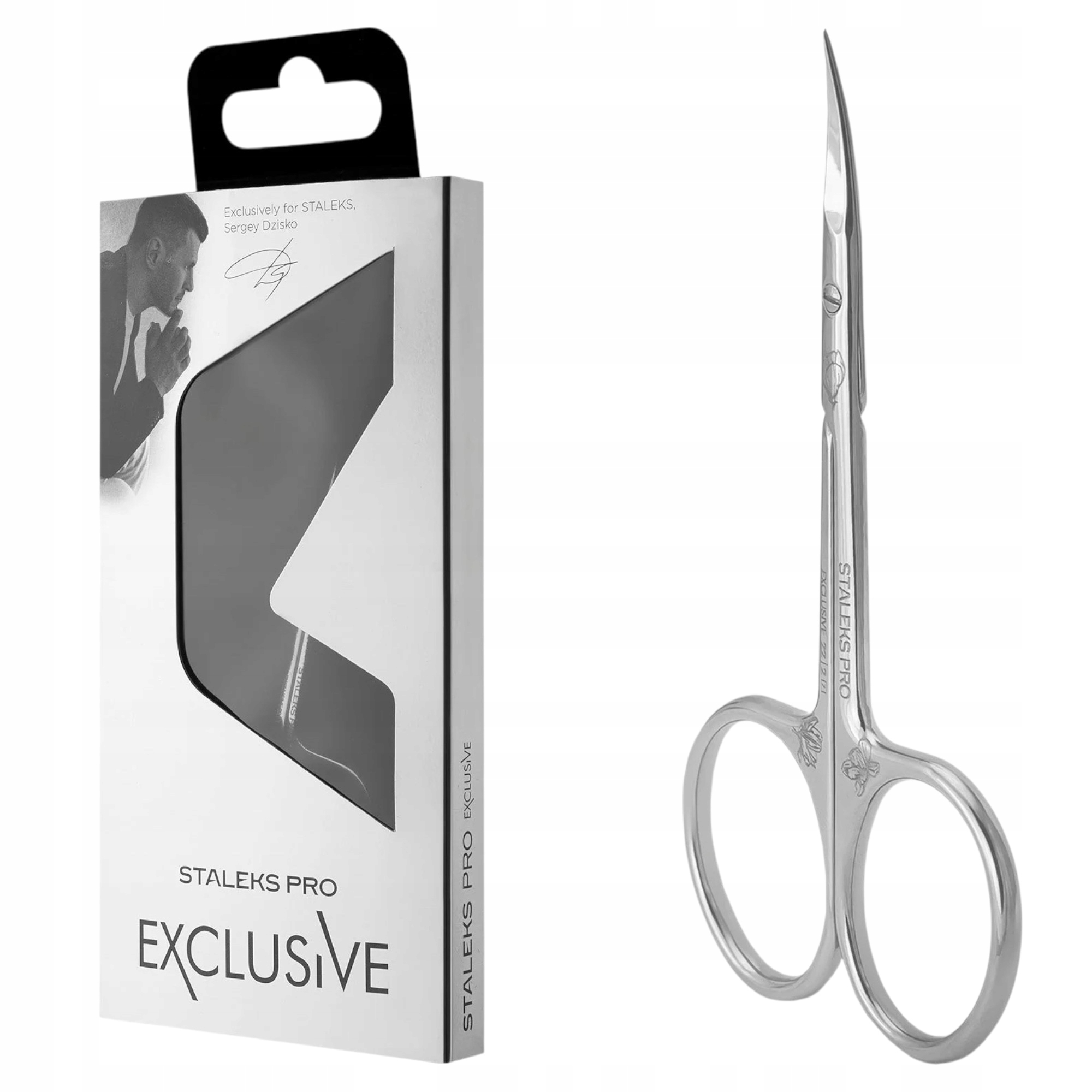 Staleks Profesionální nůžky na kůžičku Exclusive 22 Type 2 magnolie