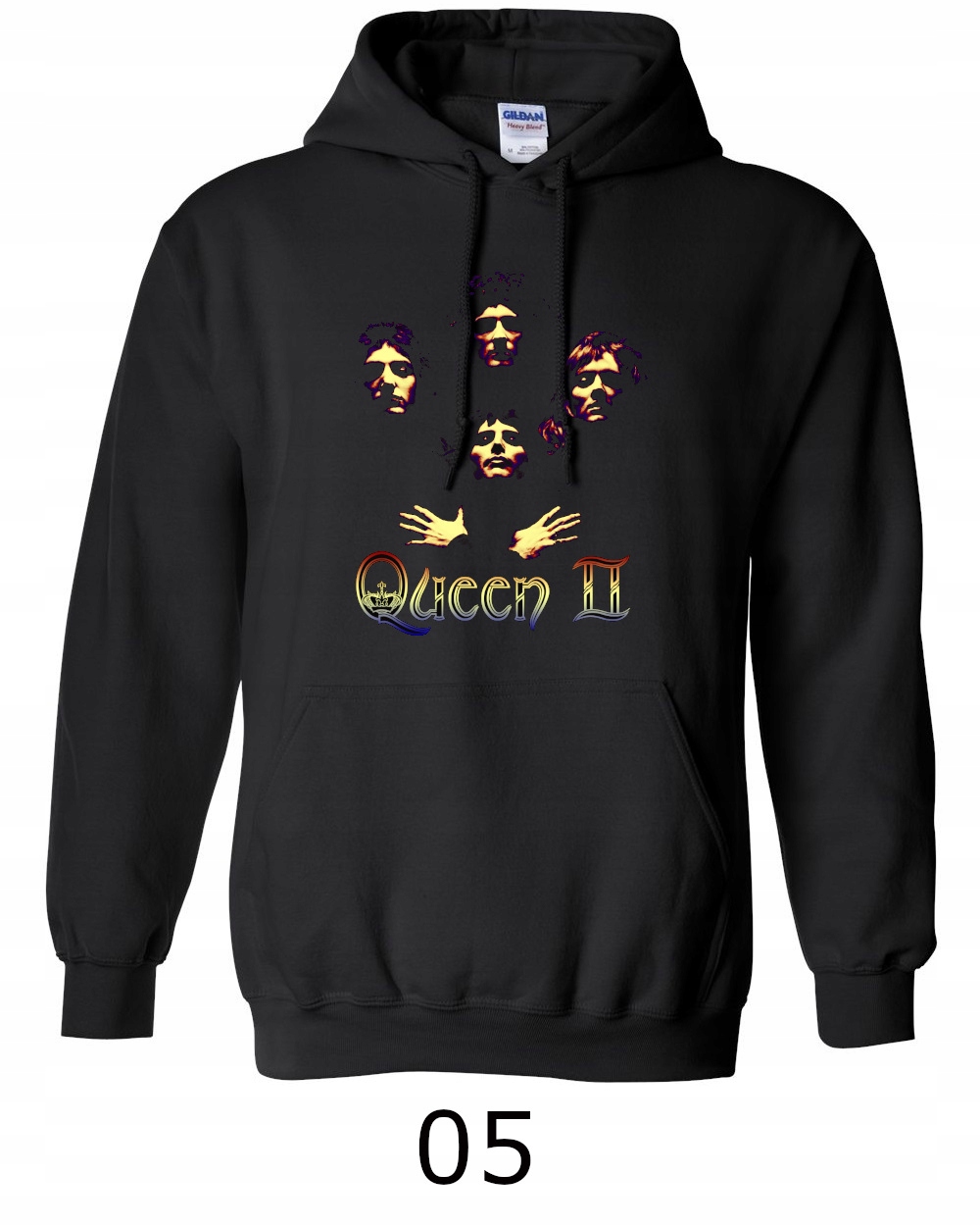 

Queen Freddie Mercury Bluza z kapturem 8 Wzorów XL