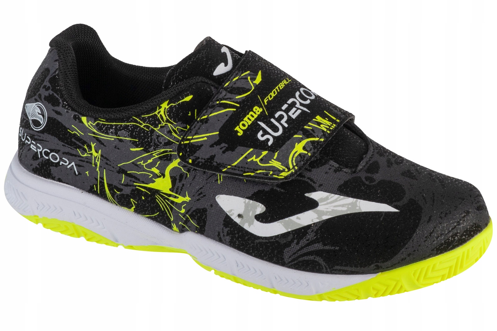 Joma Copa Jr 2401 In [30] Chlapecké halové boty, černá barva