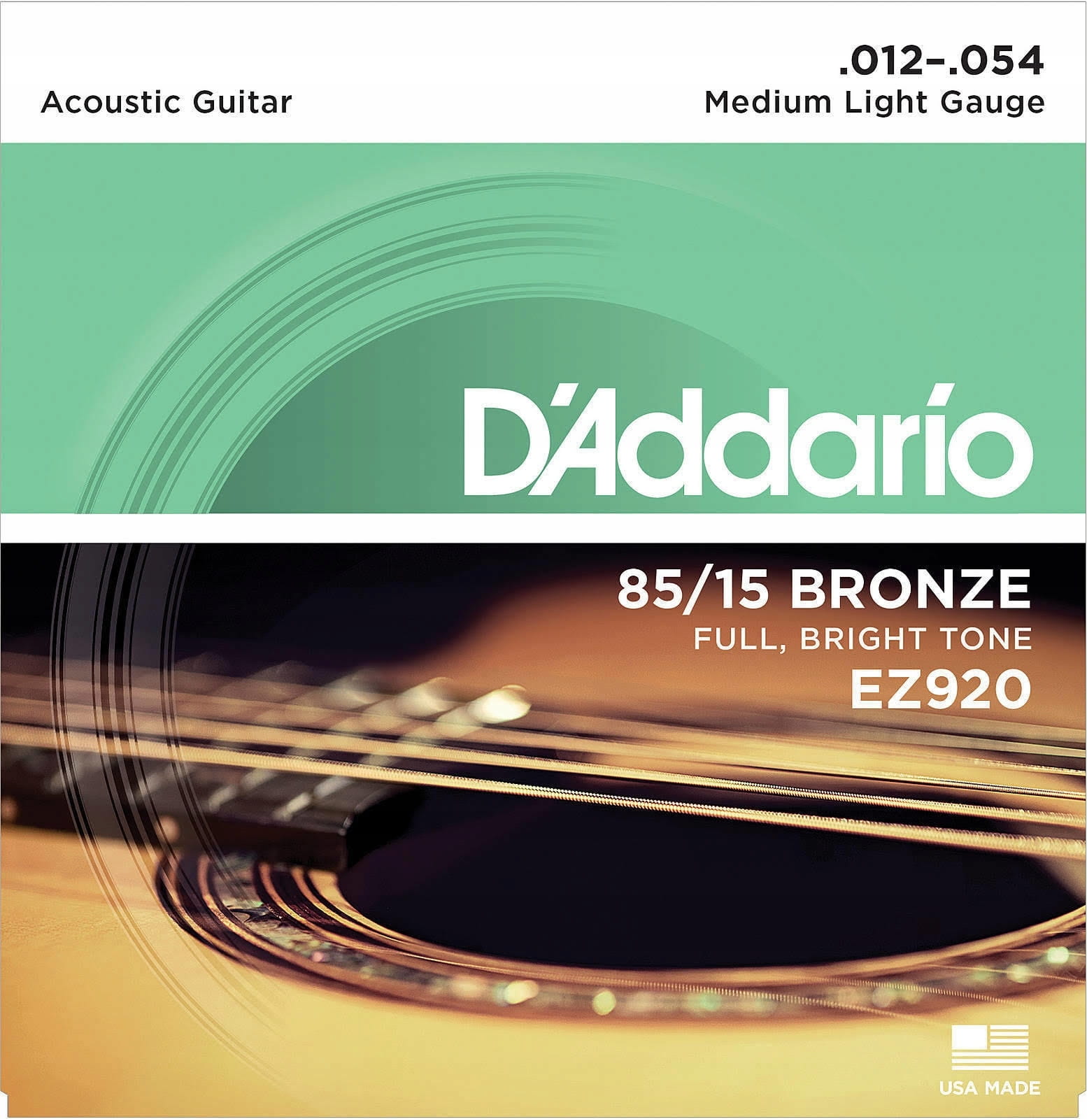 Struny D'Addario EZ920 do gitary akustycznej