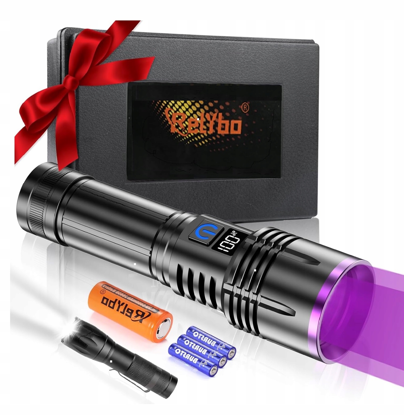 Uv svítilna 365nm 30W Filtr ZWB2 Černé světlo jantaru minerálů dárek