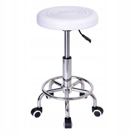 Barová Židle Barová Kosmetická Stolička Kadeřnická Stolička Na Kolečkách Nastavitelná
