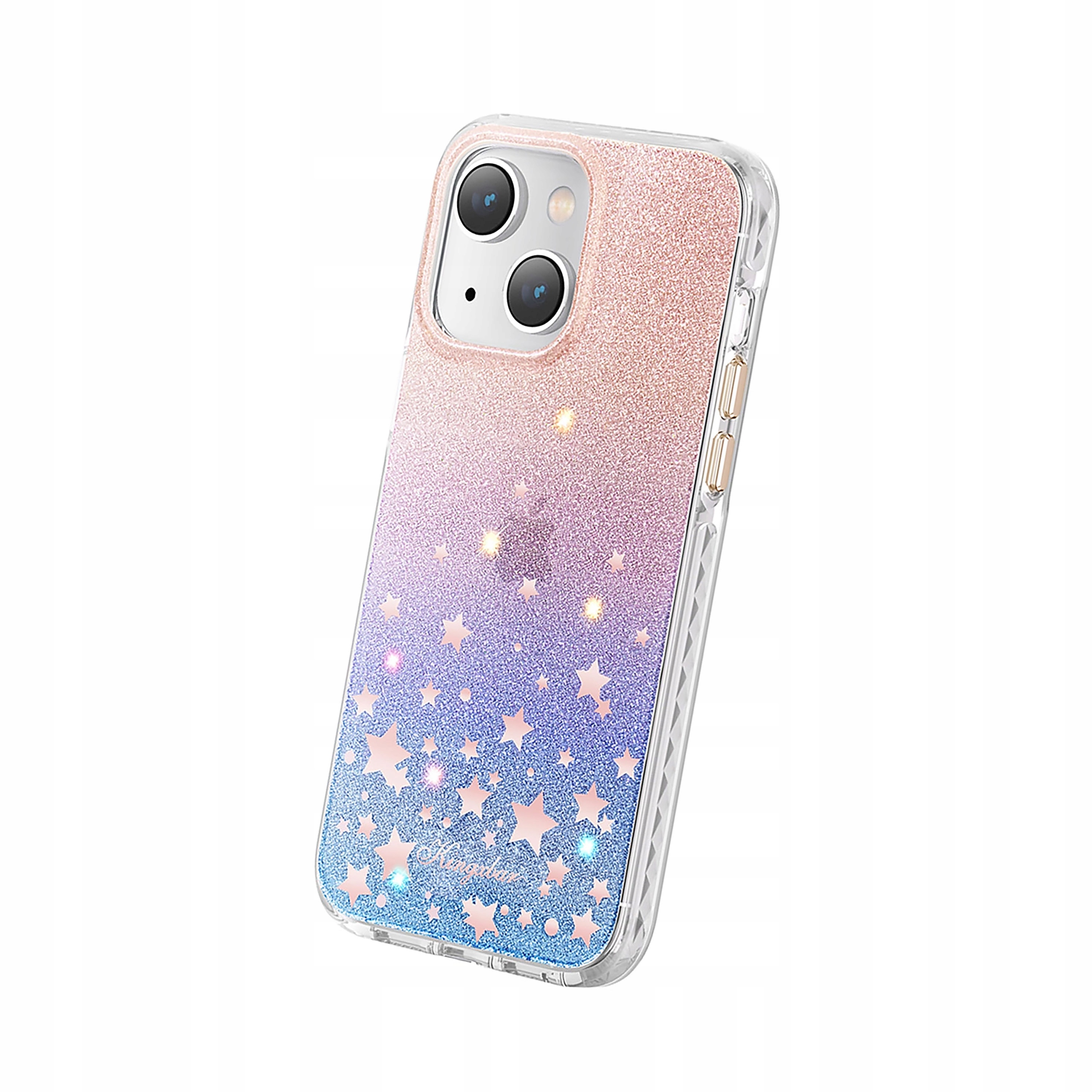 Kingxbar Heart Star Series etui iPhone 14 Plus etui w gwiazdki zodiac