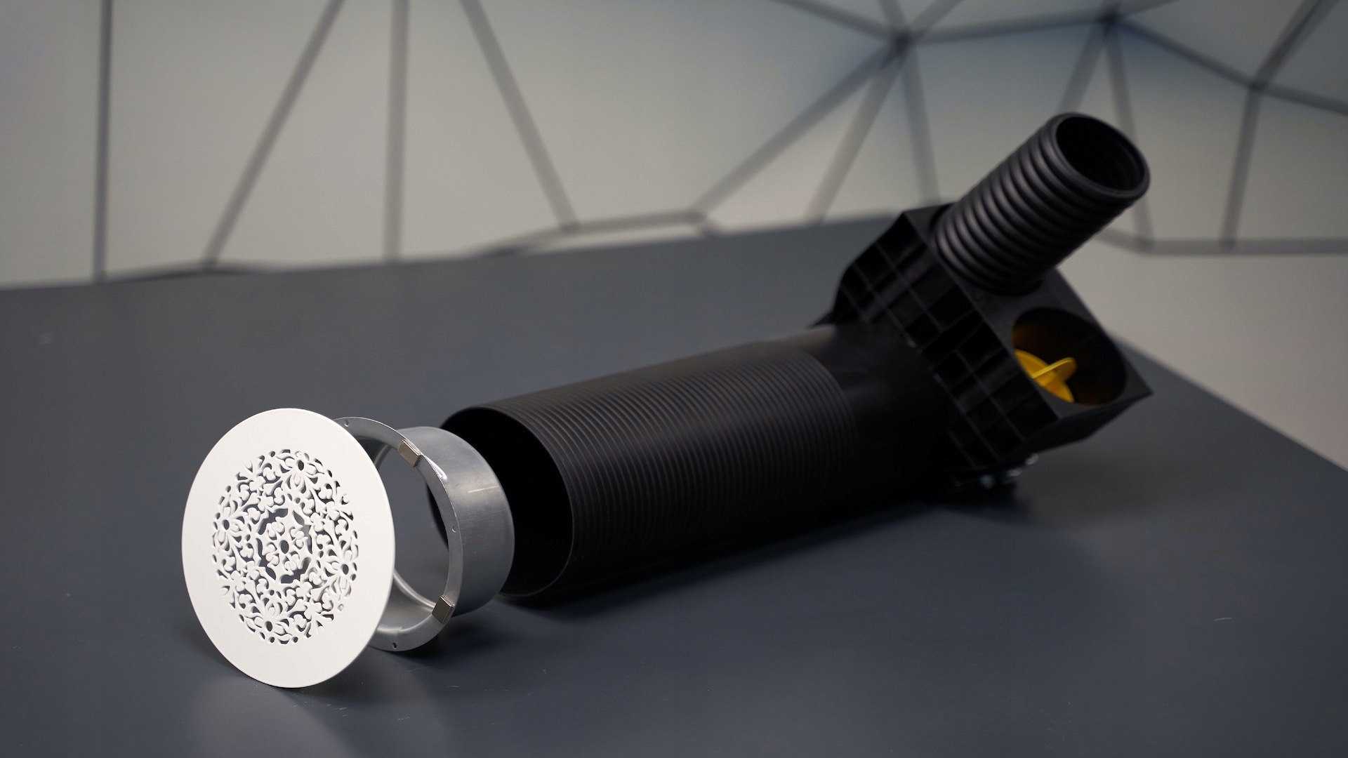 Kratka do rekuperacji anemostat okrągły 100mm Marka Witex