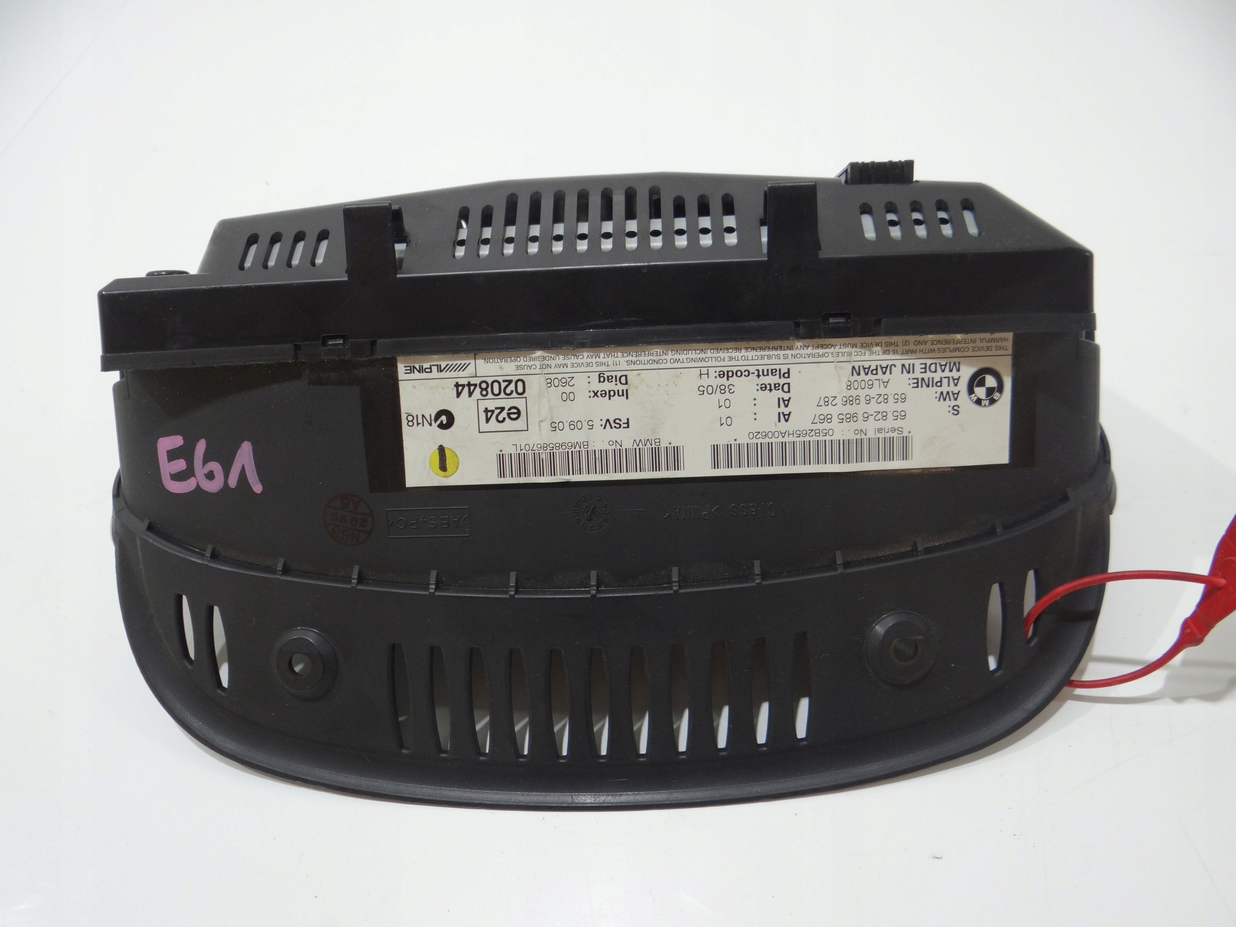 Display MONITOR BMW E61 6985867 (12801785)