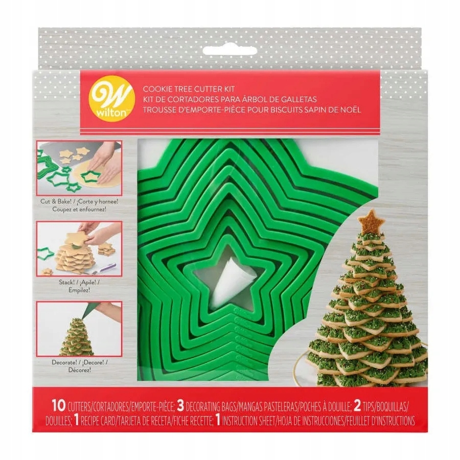 

Foremki Wykrawacze Do Ciastek Choinka Duża Wilton