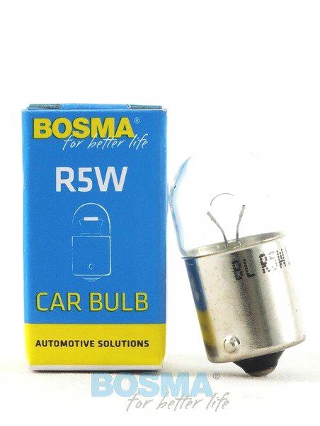 

Bosma Żarówka R5W 12V 5W BA15S E2 Karton