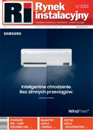 CZASOPISMO RYNEK INSTALACYJNY 6/2022
