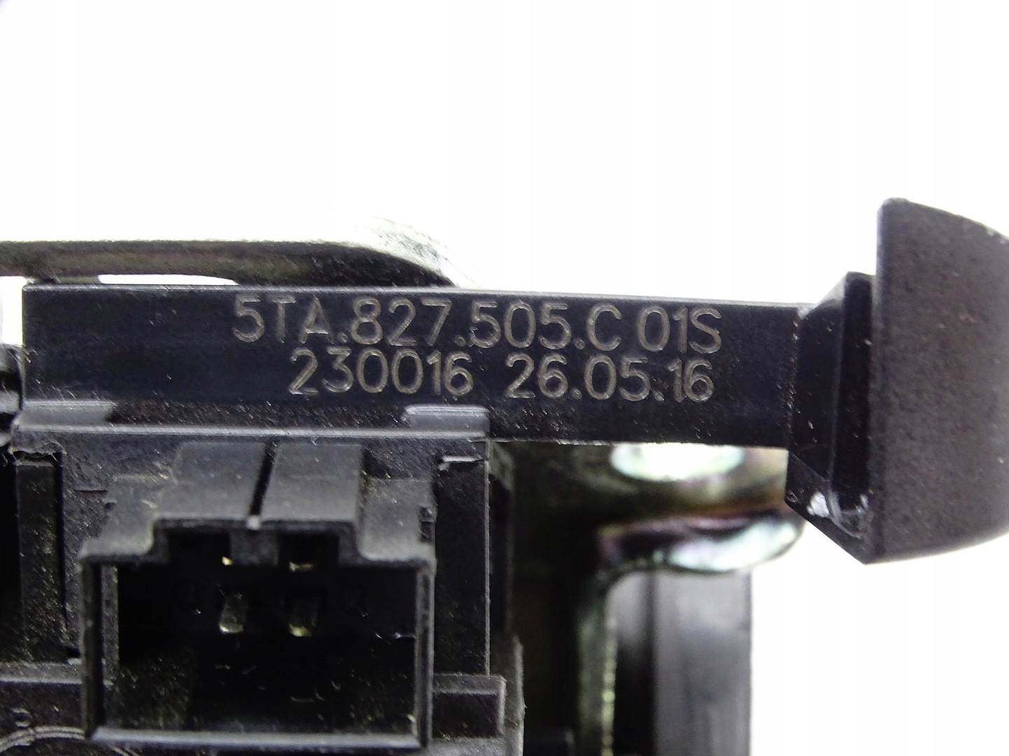 lock bonnet boot rear part rear VW TOURAN III 5TA827505C