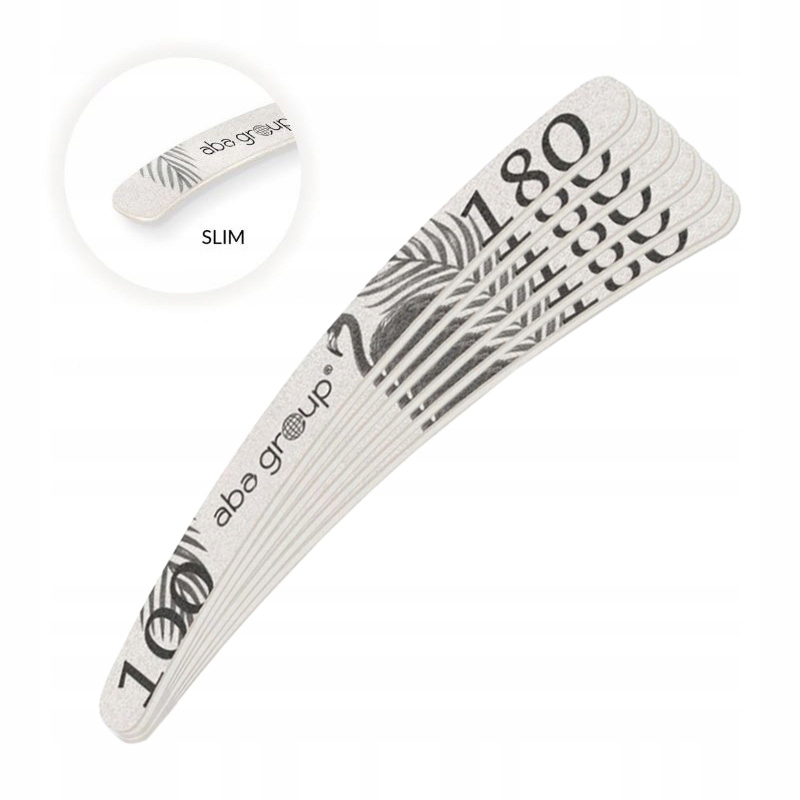 

10x Aba Group Pilnik Slim banan zebra 100/180