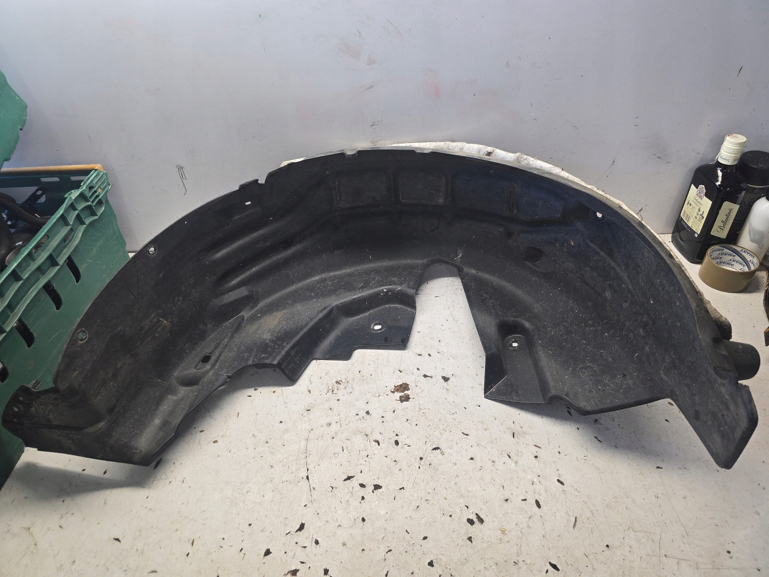 OPEL CORSA F mudguard right rear part right rear. original