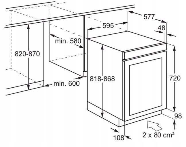 Chłodziarka do wina AEG AWUD040B8B 8000 Model AWUD040B8B