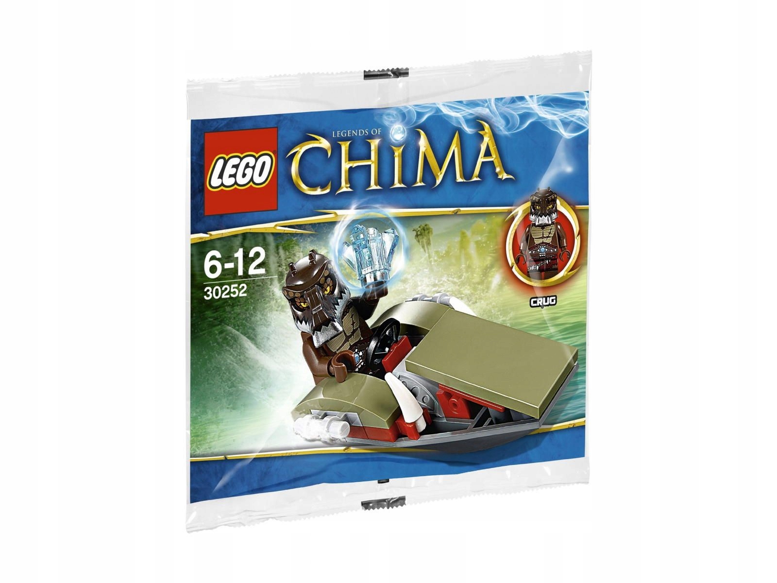 Nowy Lego Chima 30252 Crug's Swamp Jet Misb 2013