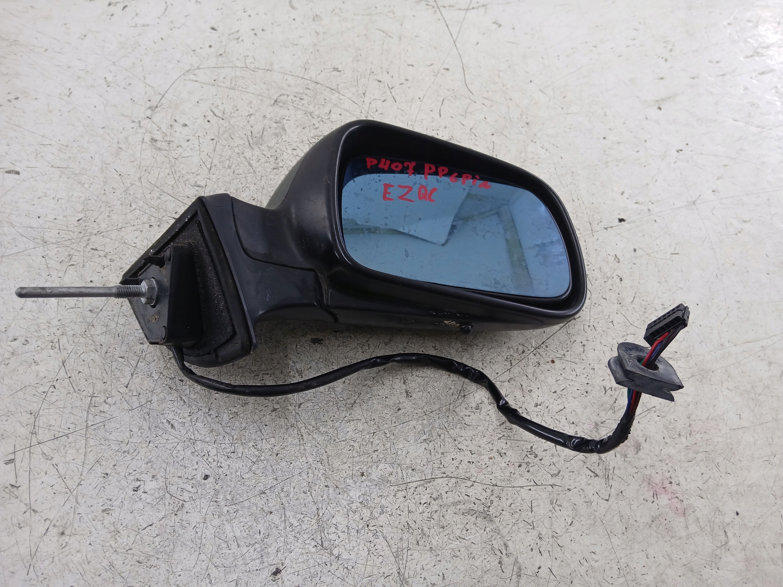 PEUGEOT 407 mirror right 6 PIN EZQC