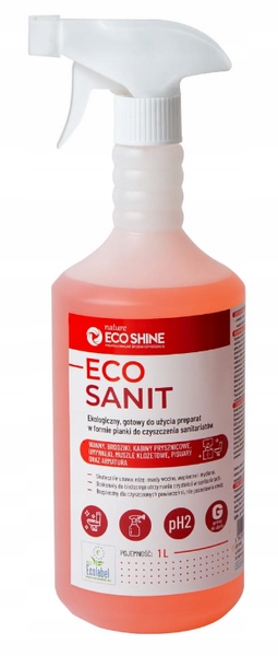 

Eco Shine Eco Sanit ekologiczna pianka do łazienki