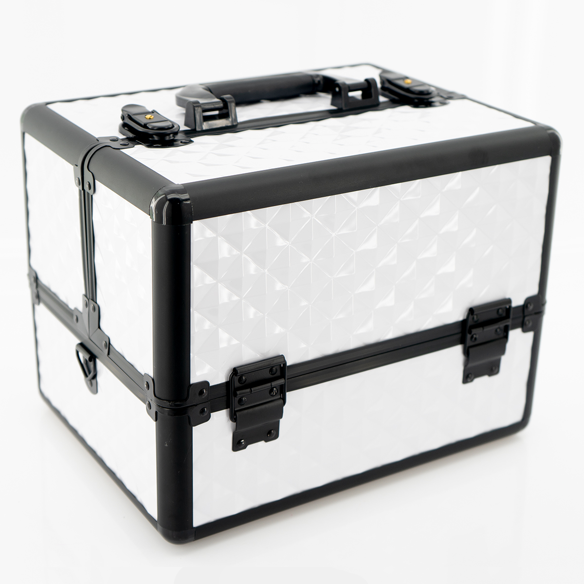 

Kuferek kosmetyczny na lampę hybrydy White Cube 3D