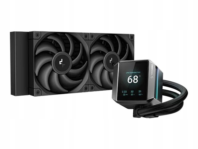 Chłodzenie wodne Deepcool Mystique LCD 240mm (R-LX550-BKDSNC-G-1)