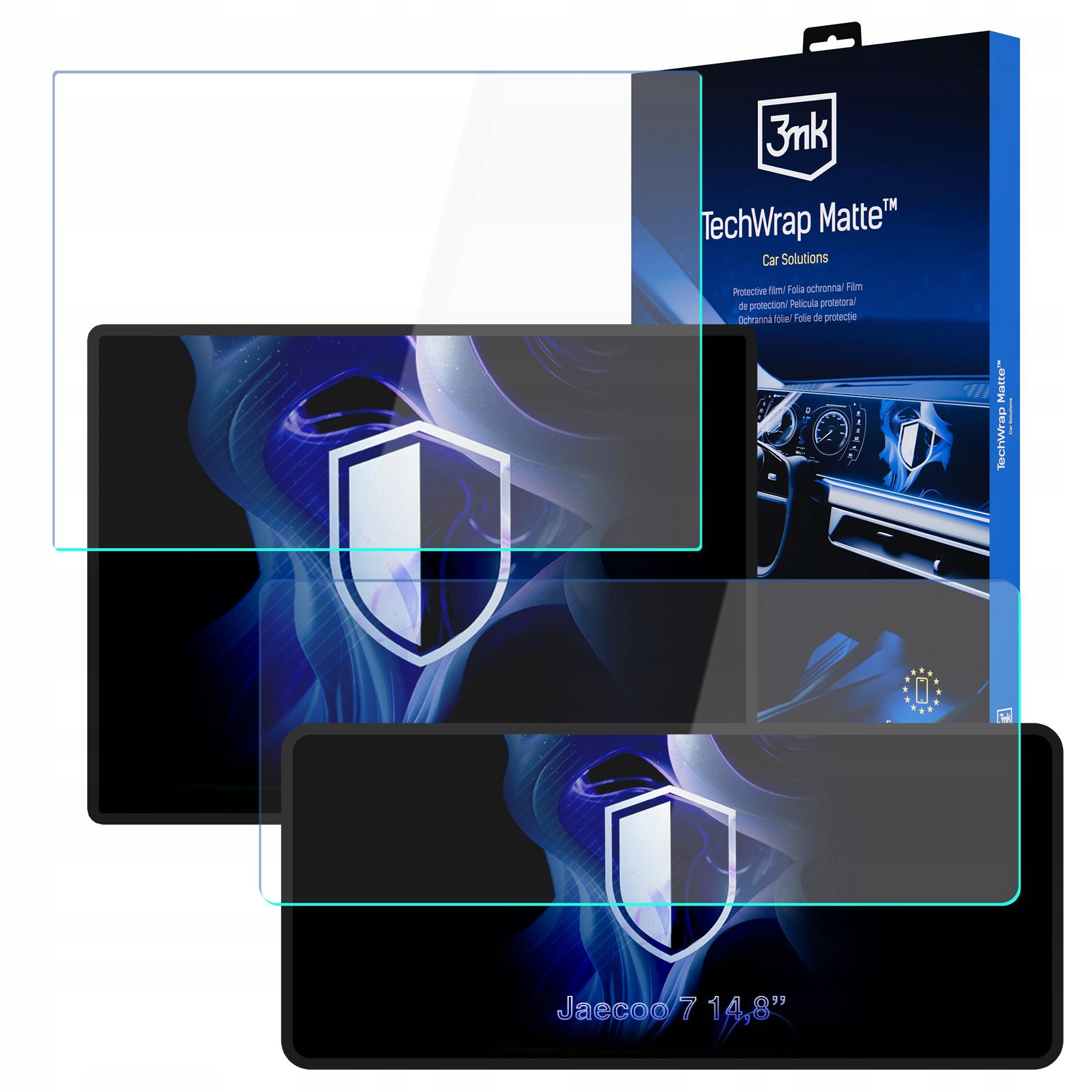 Fólie na displej navigace Jaecoo 7 14,8 inch 2024 3mk TechWrap
