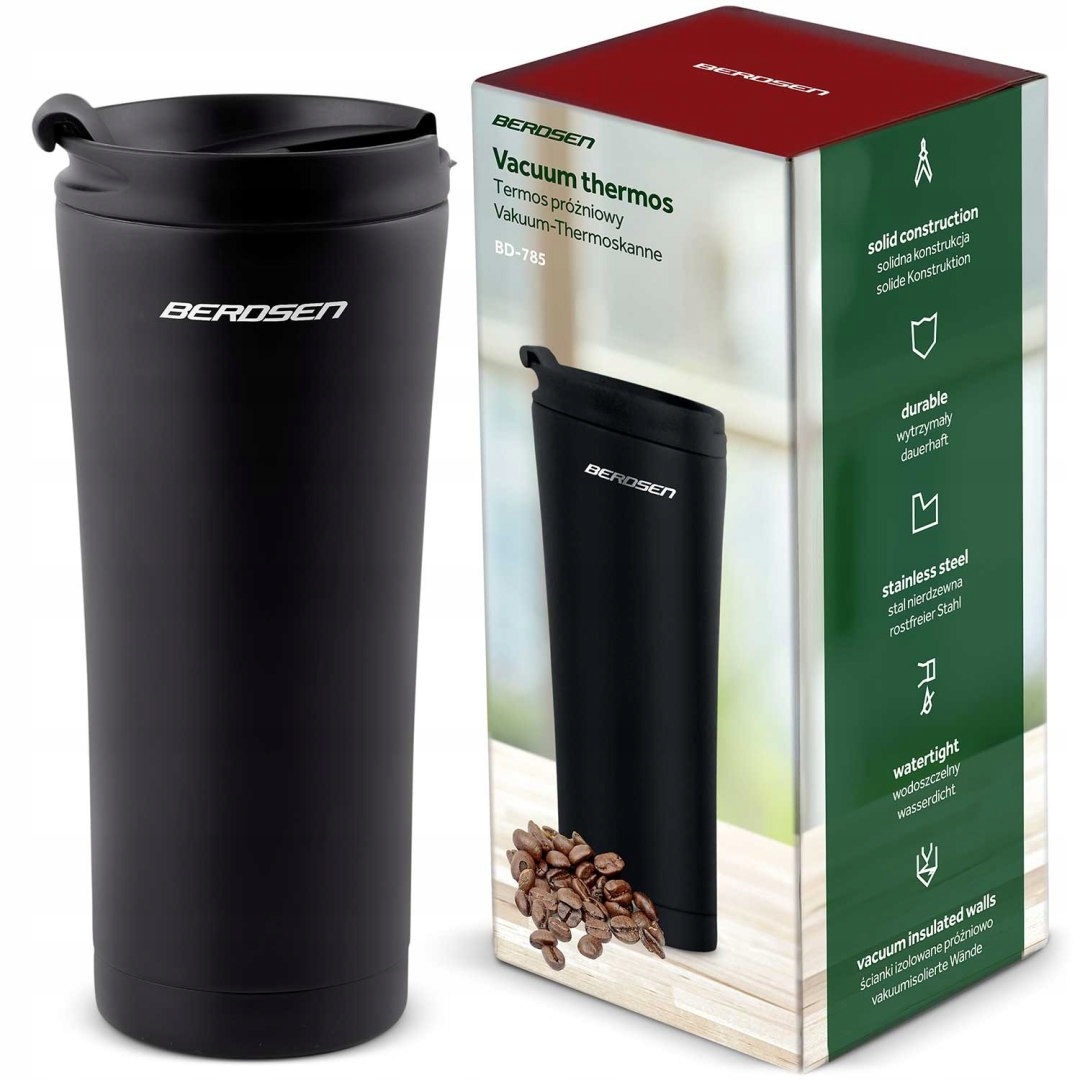 Termos Próżniowy 470 ML BD-785 Czarny