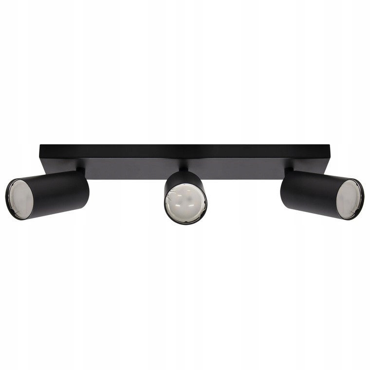 Nástěnné a stropní svítidlo Manam GU10 3L Black 03765