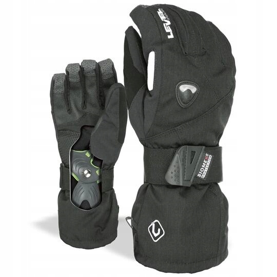 rukavice Level Fly Black Velikost rukavic: M