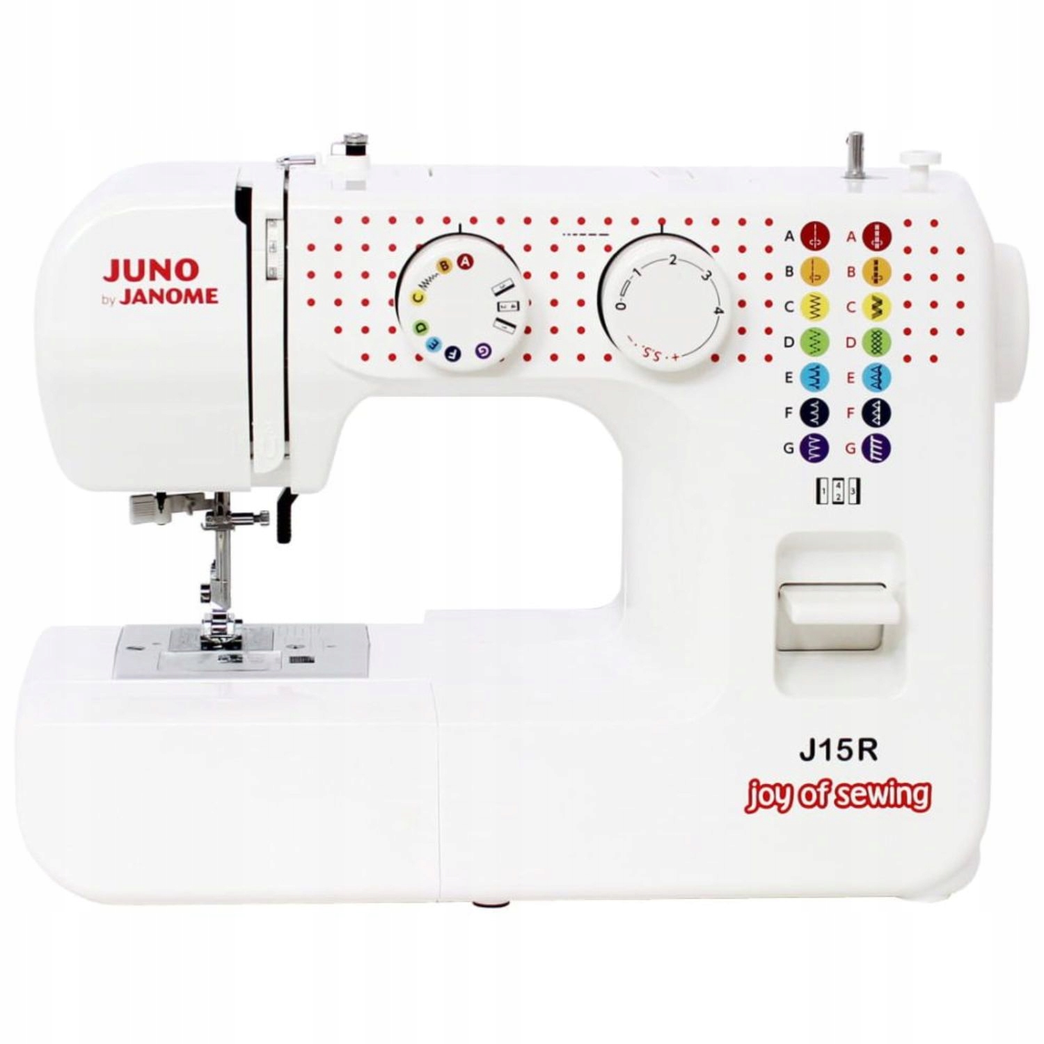 Maszyna do szycia domowa mechaniczna Janome Juno J15R