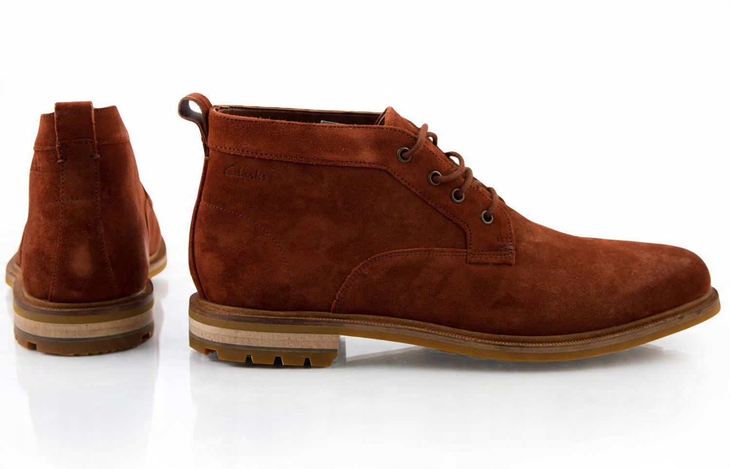 

Półbuty Clarks Foxwell MID skórzane męskie r. 44