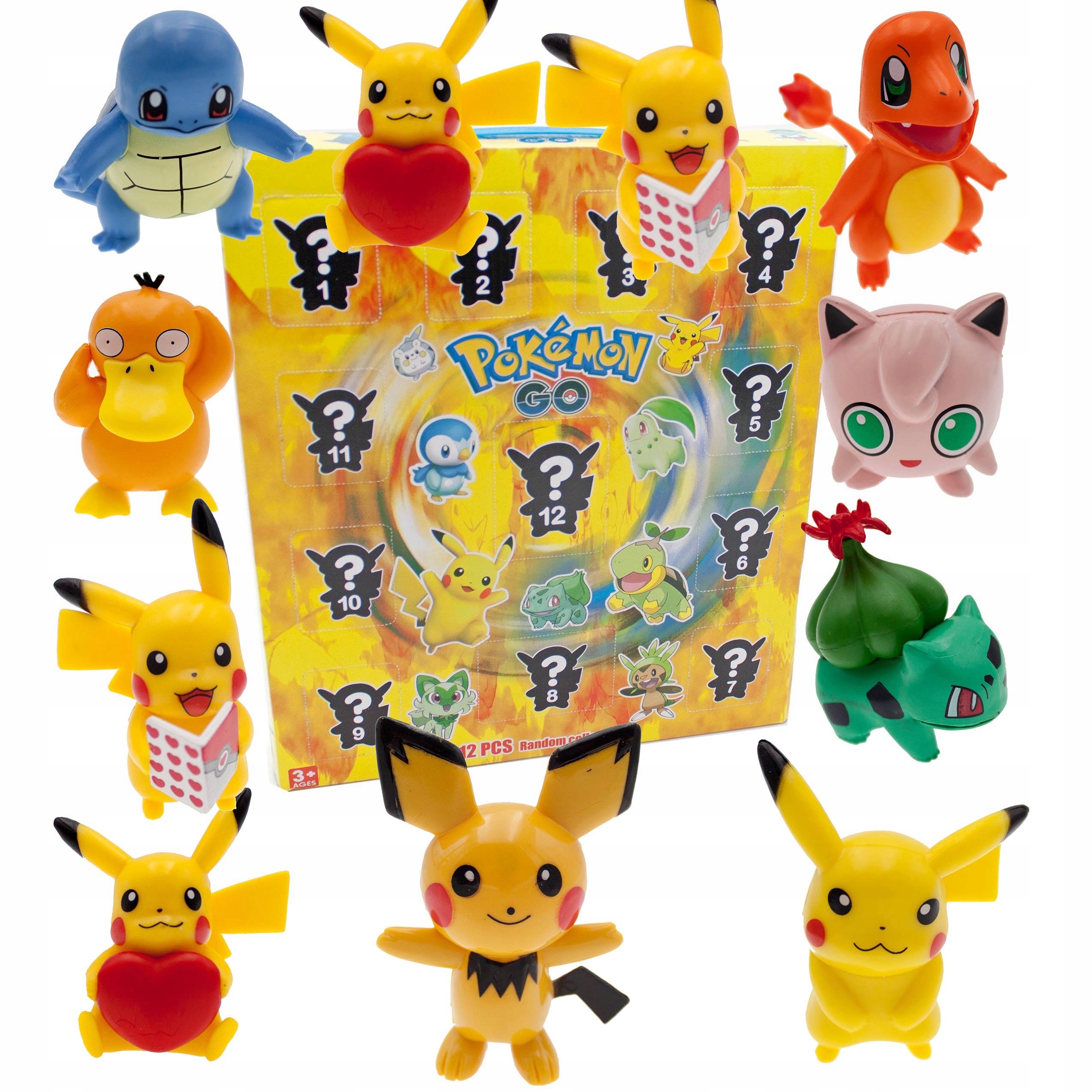 

Zestaw Dużych Figurek Pokemon 11 Niespodzianek
