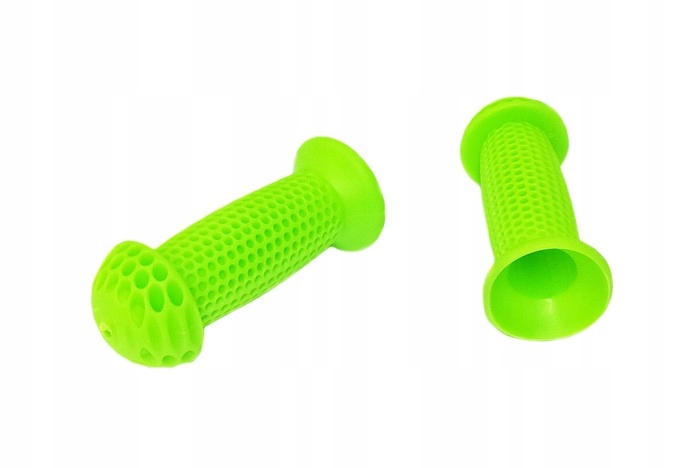 RĄCZKI UCHWYTY GUMOWE DO KIEROWNICY ROWERU ZIELONE