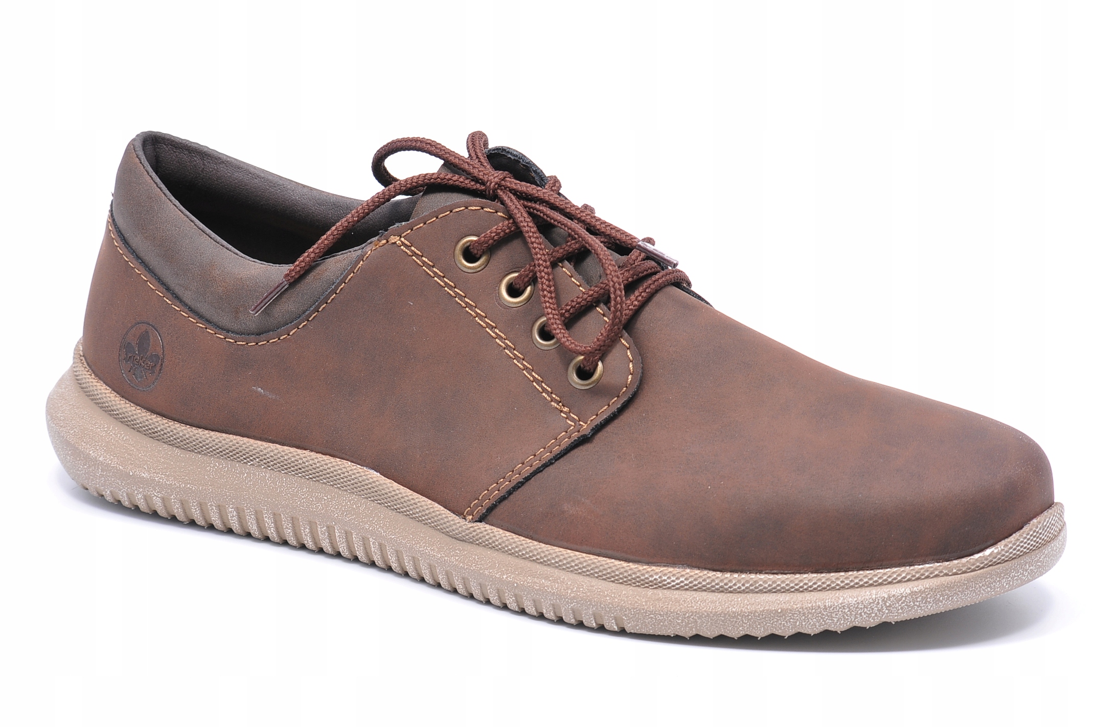Polobotky Rieker 10424-22 Hnědé Velikost 43