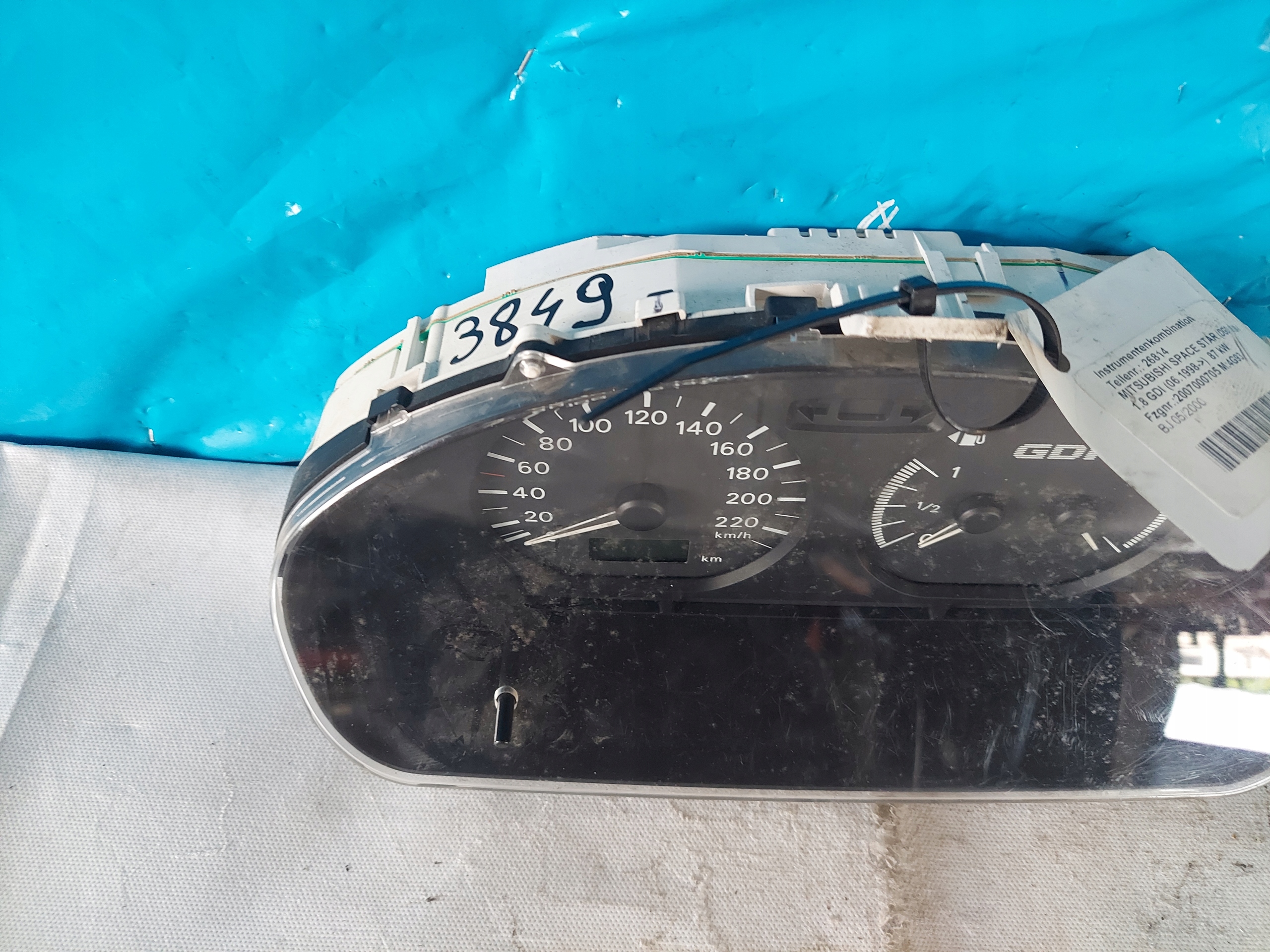 dials clock SPACE STAR 1.8 GDI MR270285