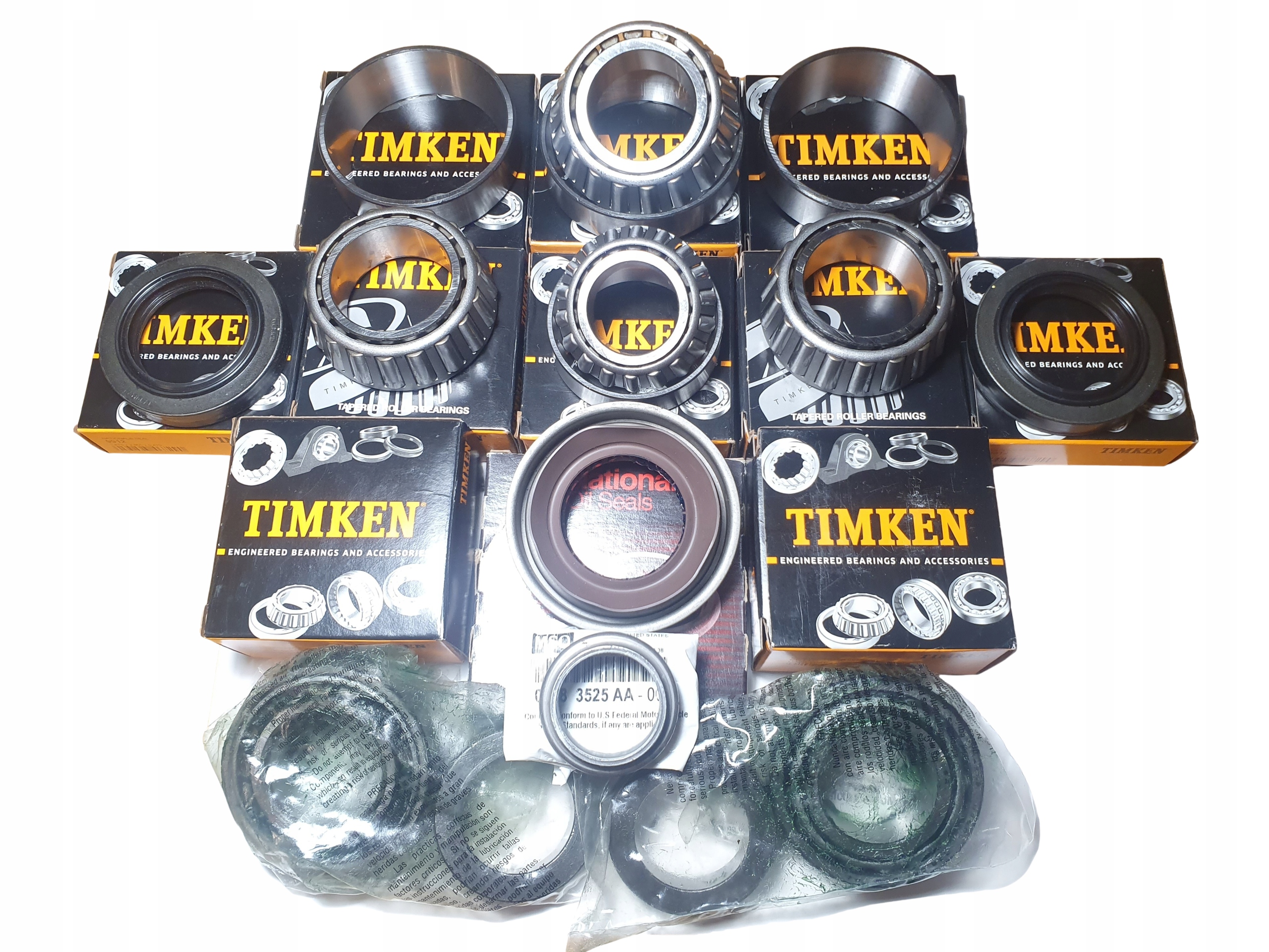 ŁOŻYSKA MOST TYŁ I PÓŁOSI DANA 44 JEEP WRANGLER JK SAHARA SPORT 2007-2018