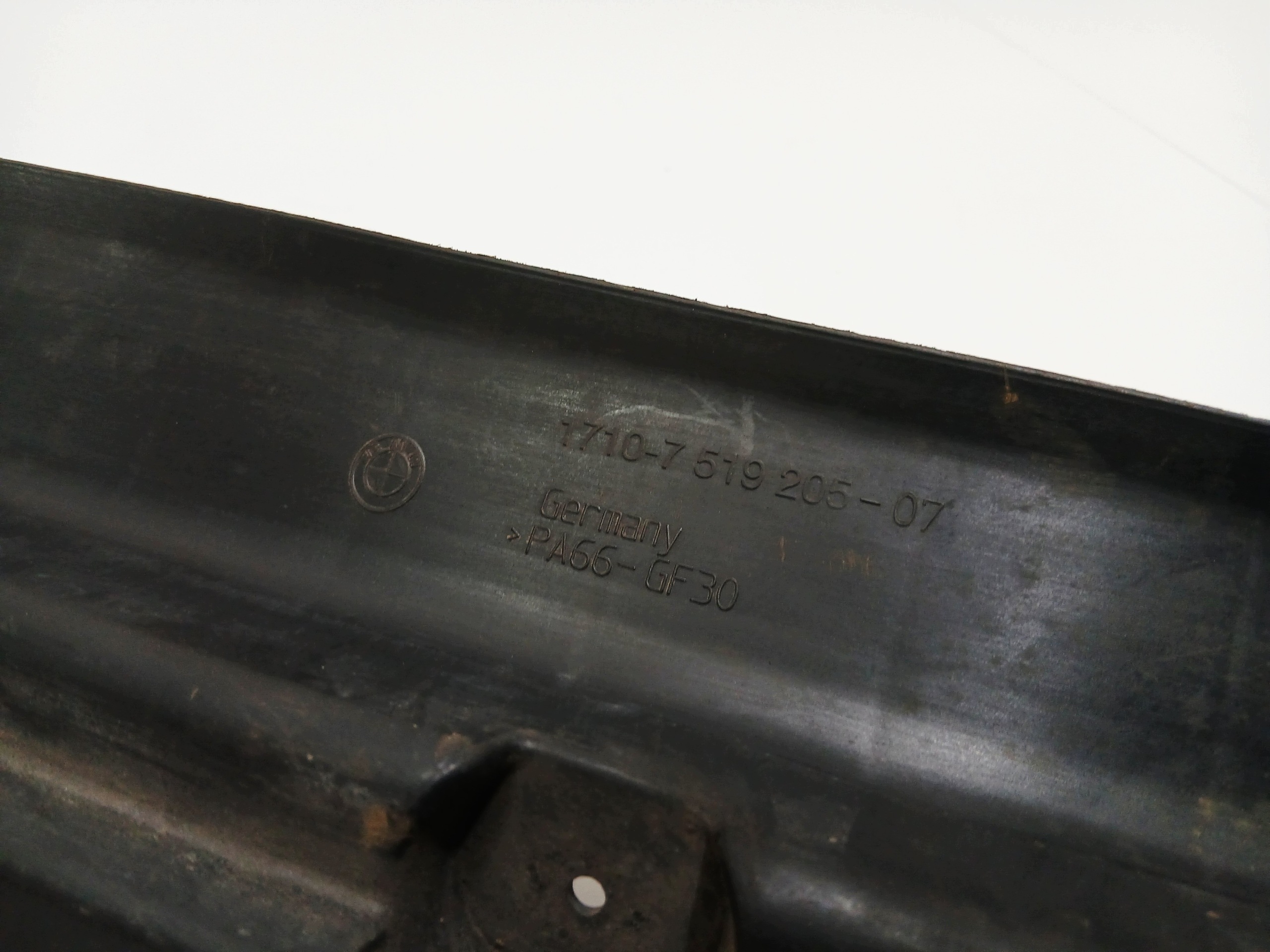 frame cover radiator BMW E60 M54 7548324