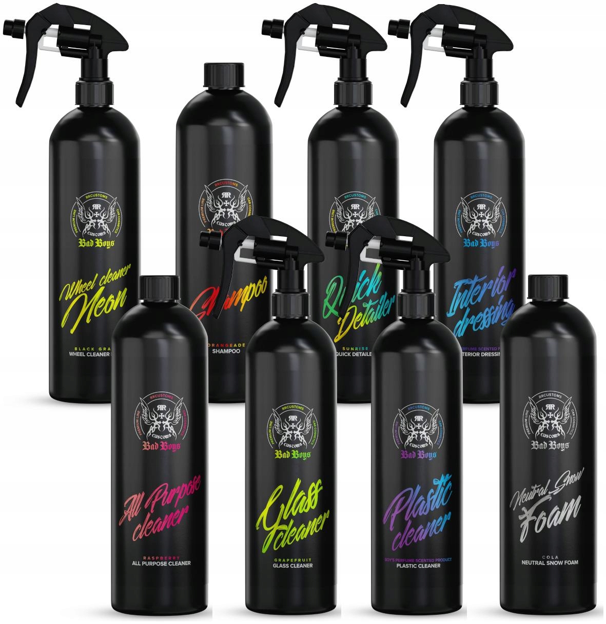 RR Customs RRC Bad Boys Mega Zestaw Kosmetyków Do Auta Detailing Prezent