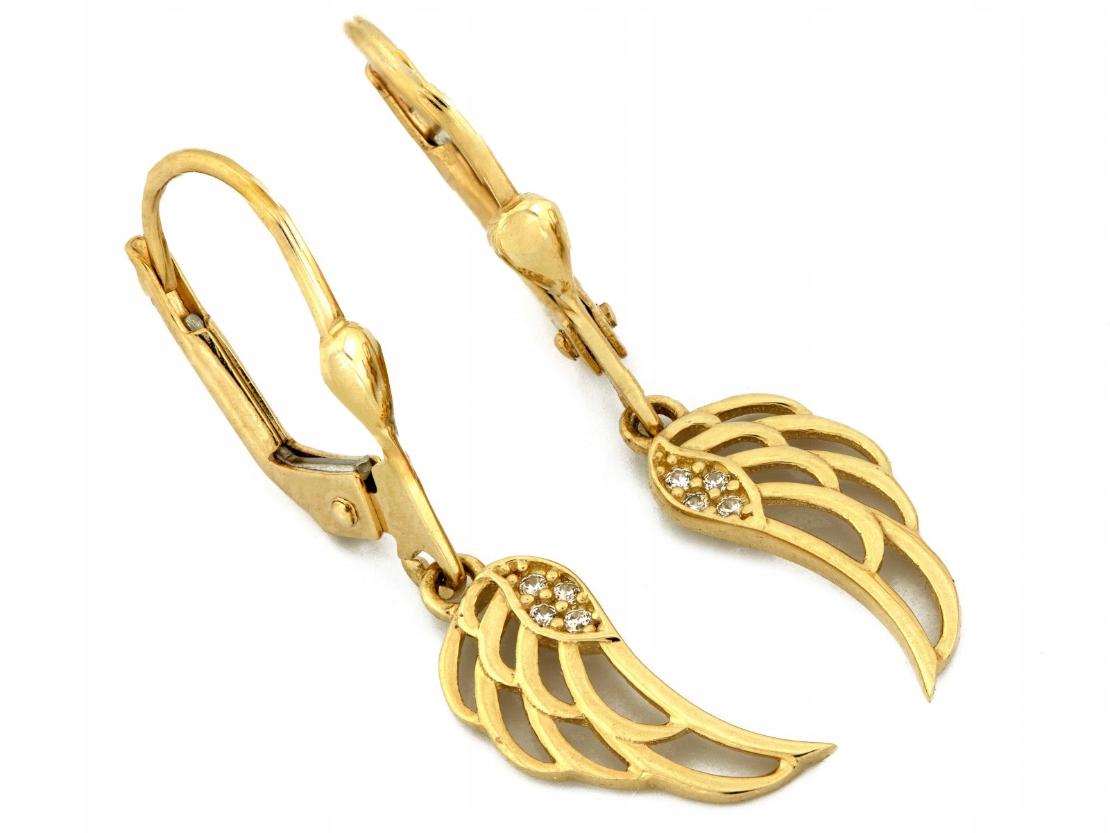 Dámské náušnice ze zlata 585, ideální jako dárek