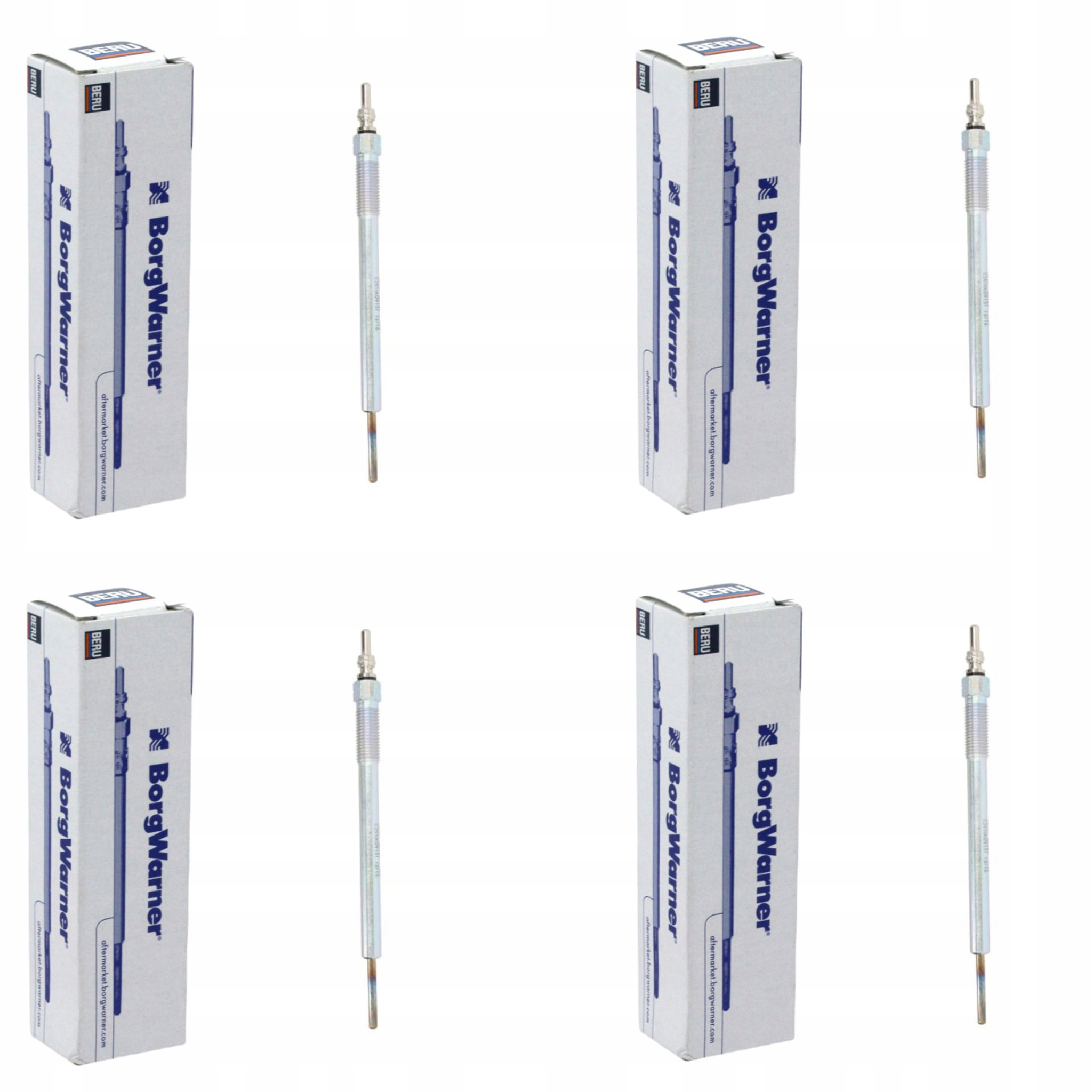 BERU ŚWIECE ŻAROWE MITSUBISHI ASX LANCER VIII OUTLANDER II III 2.4 DI-D